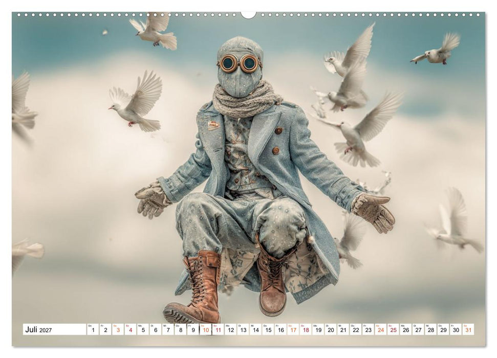 Wenn Gedanken sichtbar werden (CALVENDO Premium Wandkalender 2027)