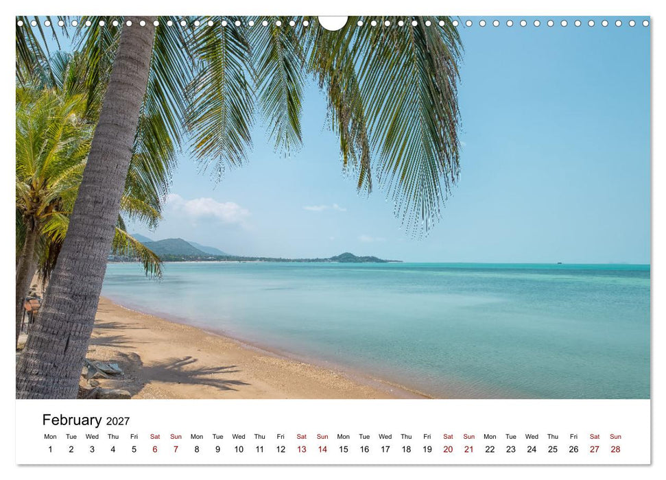 Thailand's Island Paradise (CALVENDO Monthly Calendar 2027)