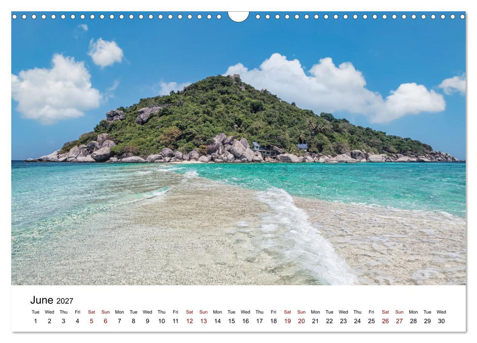 Thailand's Island Paradise (CALVENDO Monthly Calendar 2027)
