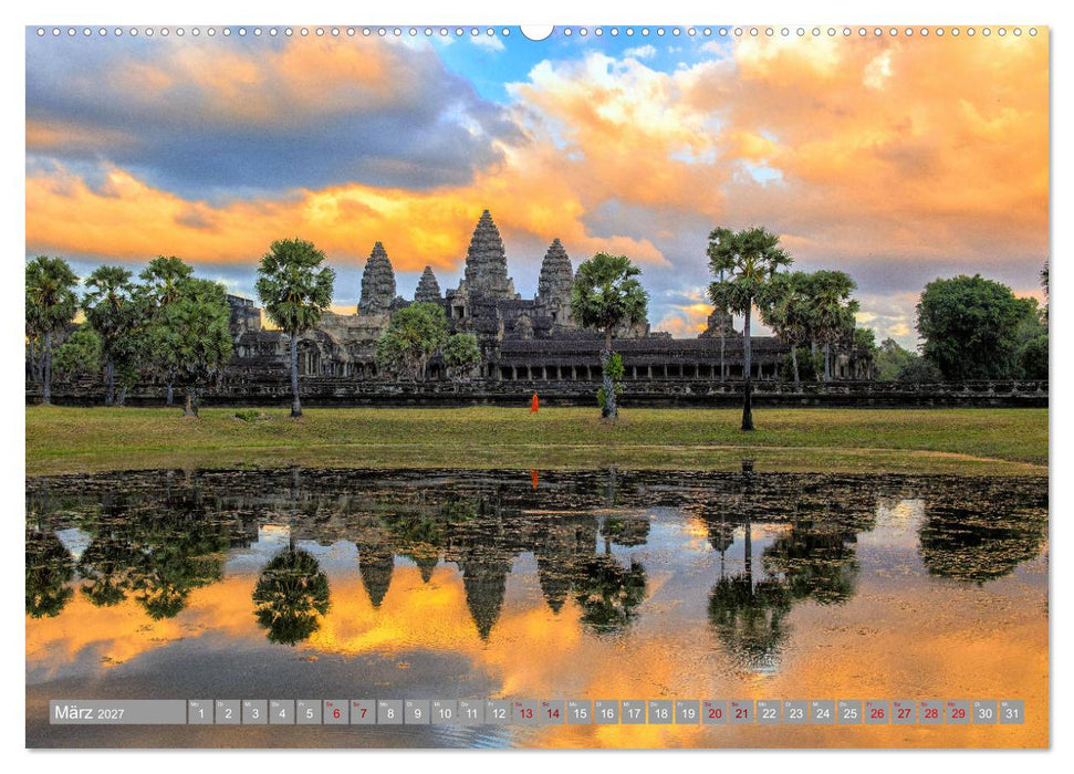 Südostasien - Thailand, Vietnam, Kambodscha, Myanmar, Laos (CALVENDO Wandkalender 2027)