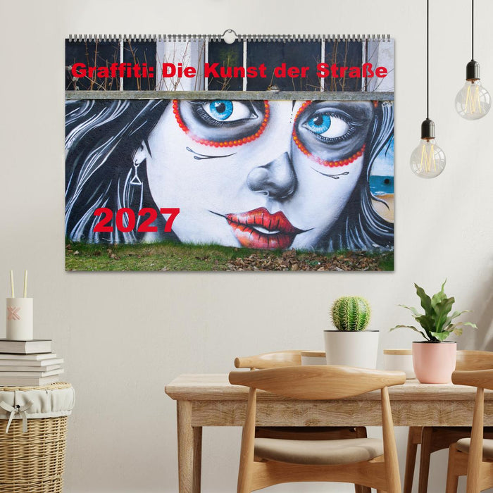 Graffiti: Die Kunst der Straße (CALVENDO Wandkalender 2027)