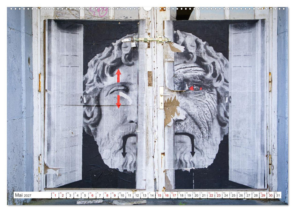 Graffiti: Die Kunst der Straße (CALVENDO Wandkalender 2027)
