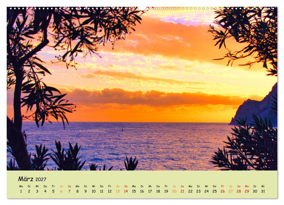 Romantik rund um die Welt - Sonne küsst Meer (CALVENDO Wandkalender 2027)