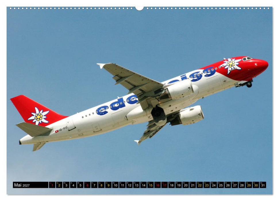 Airbus Airliners (CALVENDO Premium Wandkalender 2027)