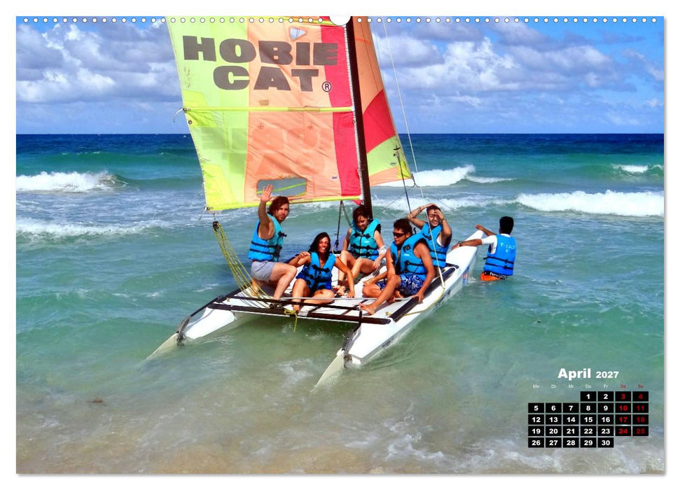 Katamarane an Traumstränden - Hobie Cats in Cuba (CALVENDO Premium Wandkalender 2027)