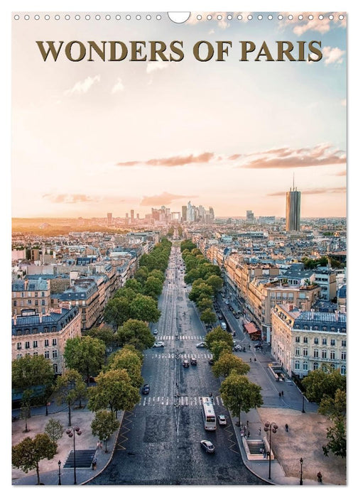 Wonders of Paris (CALVENDO Monthly Calendar 2027)