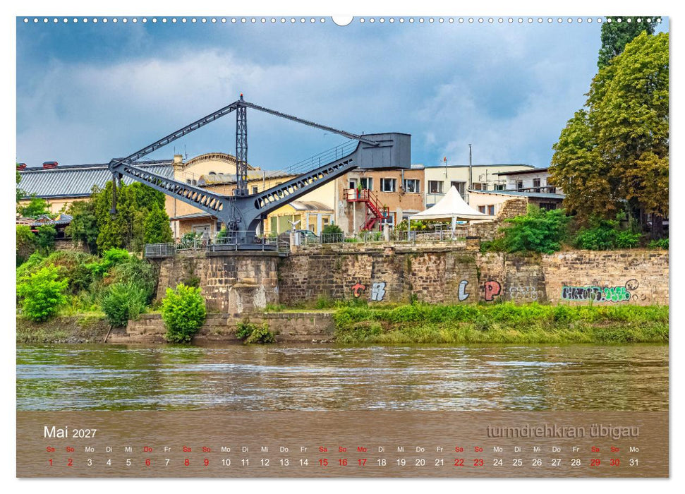 der elbestrom technik (CALVENDO Wandkalender 2027)