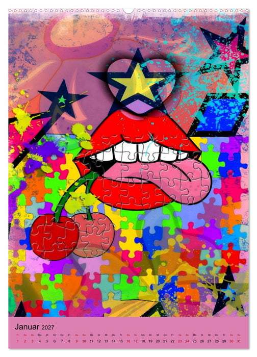Puzzleteile (CALVENDO Premium Wandkalender 2027)