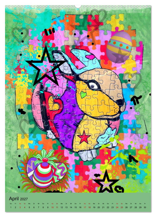 Puzzleteile (CALVENDO Premium Wandkalender 2027)
