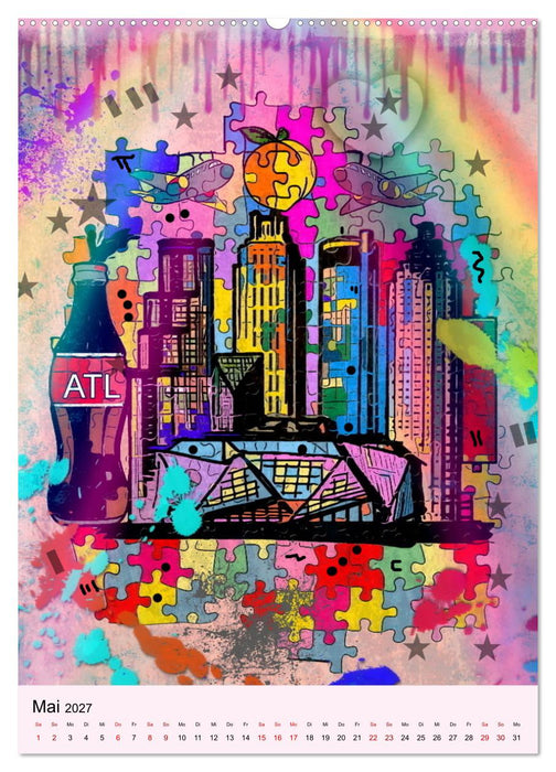 Puzzleteile (CALVENDO Premium Wandkalender 2027)
