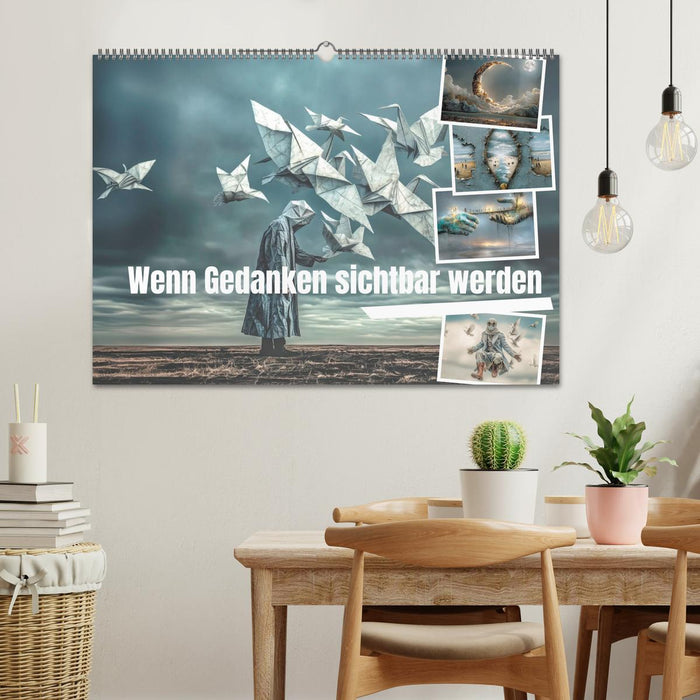 Wenn Gedanken sichtbar werden (CALVENDO Wandkalender 2027)