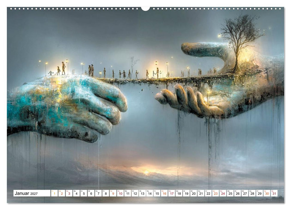 Wenn Gedanken sichtbar werden (CALVENDO Wandkalender 2027)