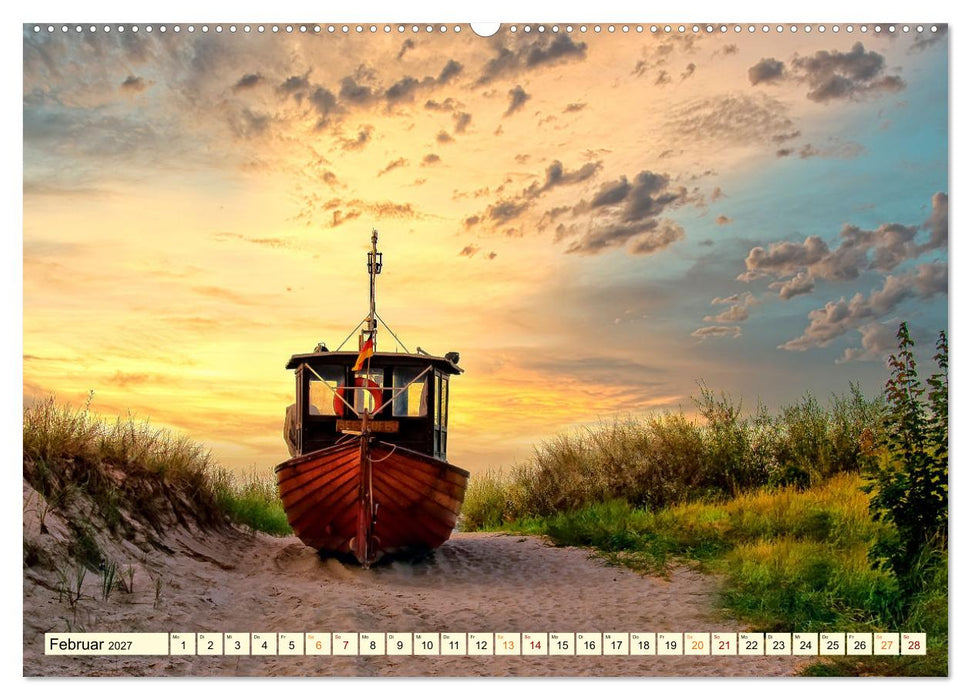 Romantische Ostsee - mein Urlaub (CALVENDO Wandkalender 2027)