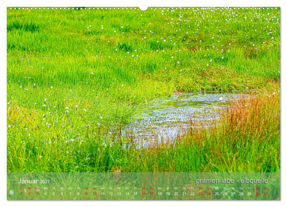 der elbestrom (CALVENDO Premium Wandkalender 2027)