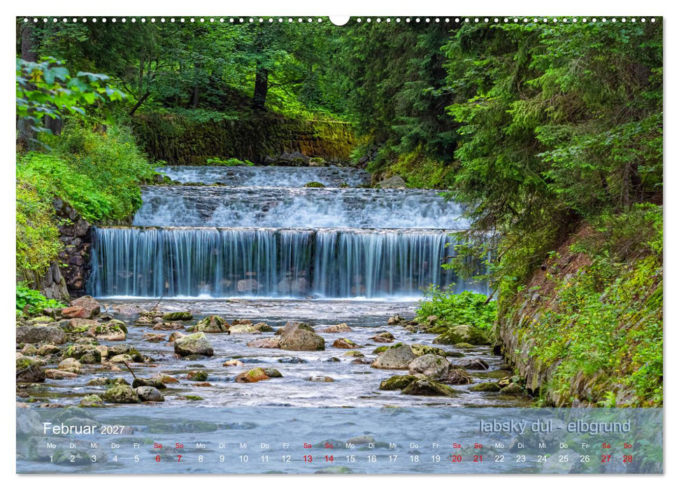 der elbestrom (CALVENDO Premium Wandkalender 2027)