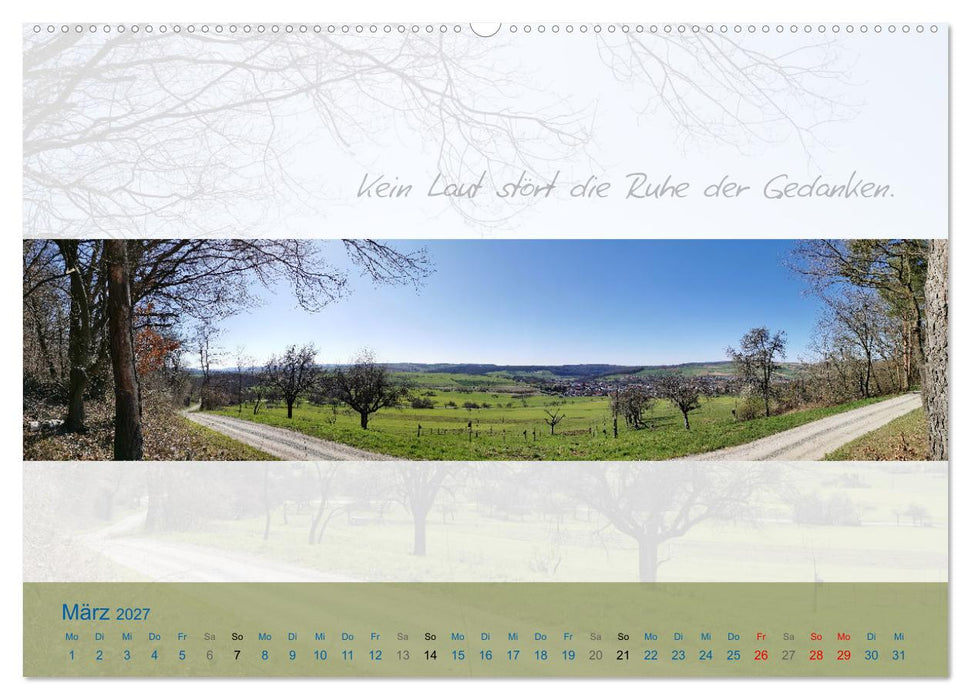 Main Rundblick (CALVENDO Wandkalender 2027)