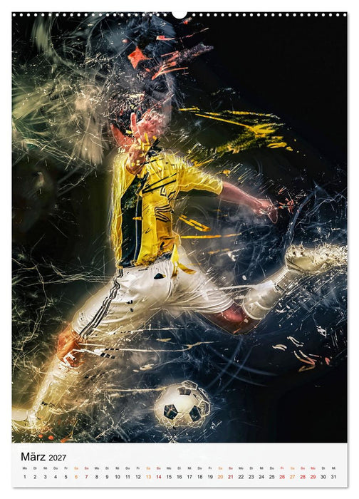 Fussball - einfach cool (CALVENDO Wandkalender 2027)