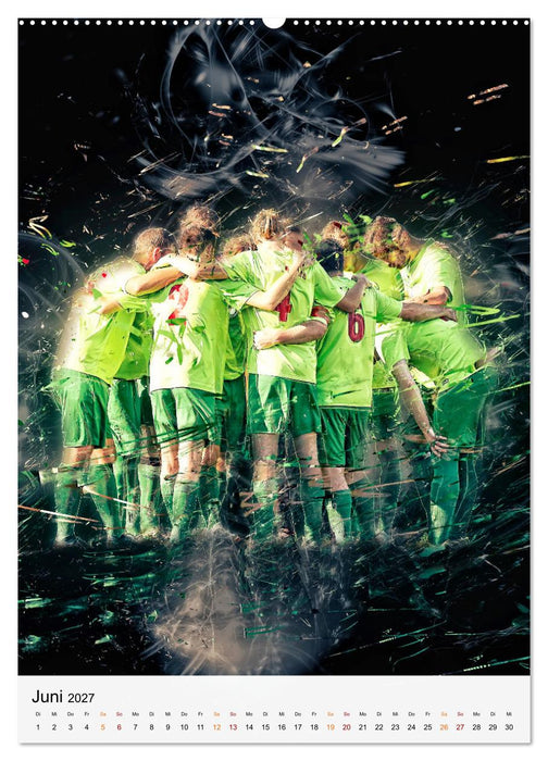 Fussball - einfach cool (CALVENDO Wandkalender 2027)