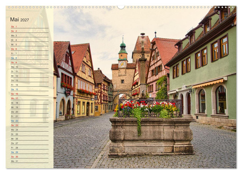 Schöne Orte in Deutschland (CALVENDO Wandkalender 2027)