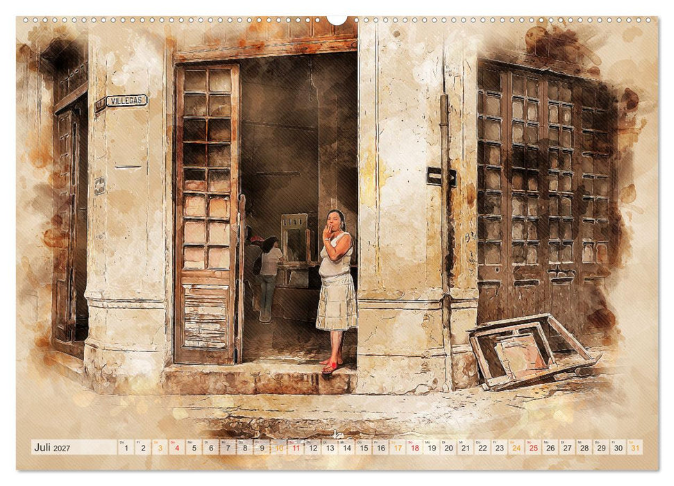 Cuba - Inselstaat in der Karibik (CALVENDO Premium Wandkalender 2027)
