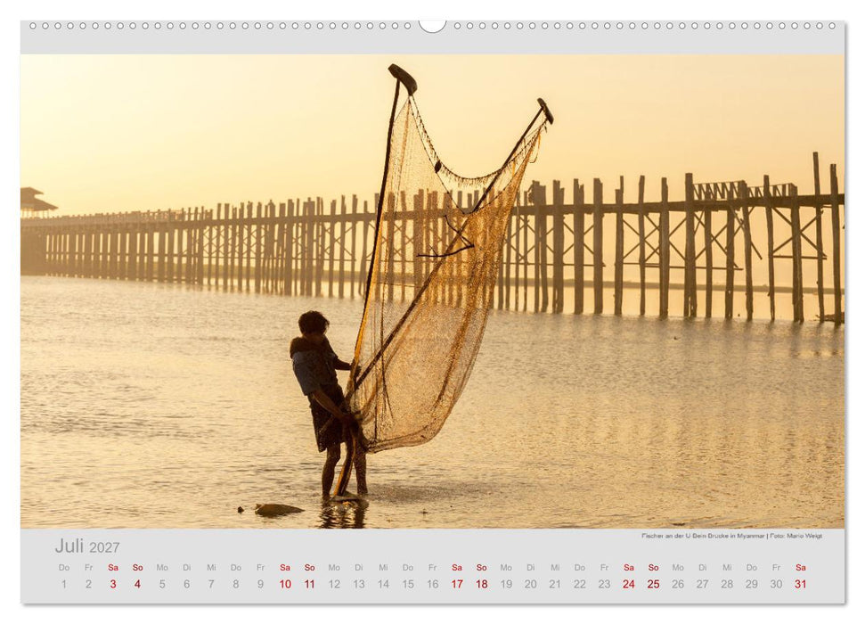 PETRI HEIL - Das Netz voller Fische (CALVENDO Premium Wandkalender 2027)