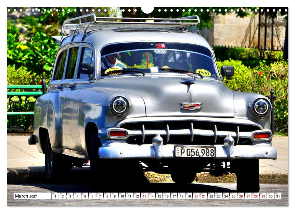 Chevy '54 - The car with the 5-tooth grille (CALVENDO Monthly Calendar 2027)