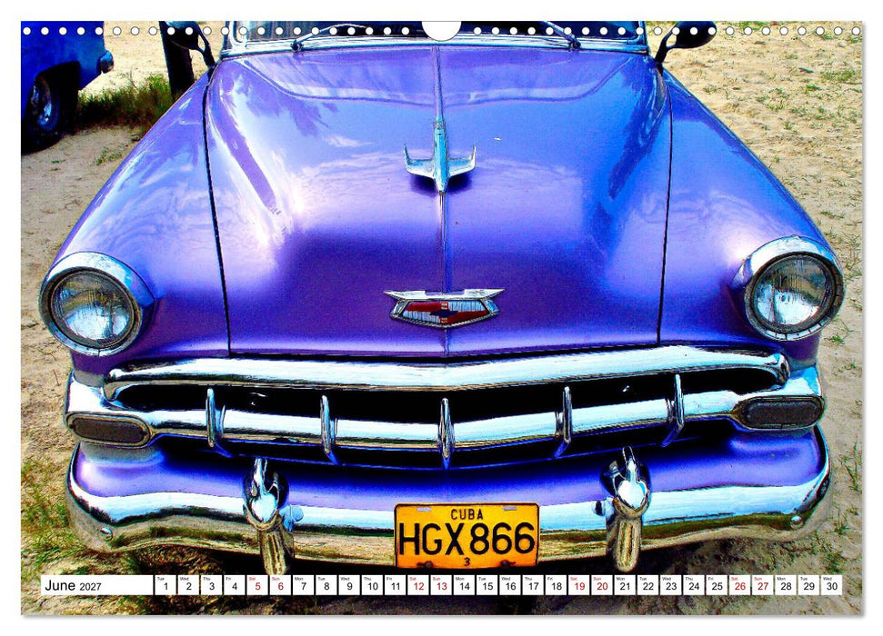 Chevy '54 - The car with the 5-tooth grille (CALVENDO Monthly Calendar 2027)
