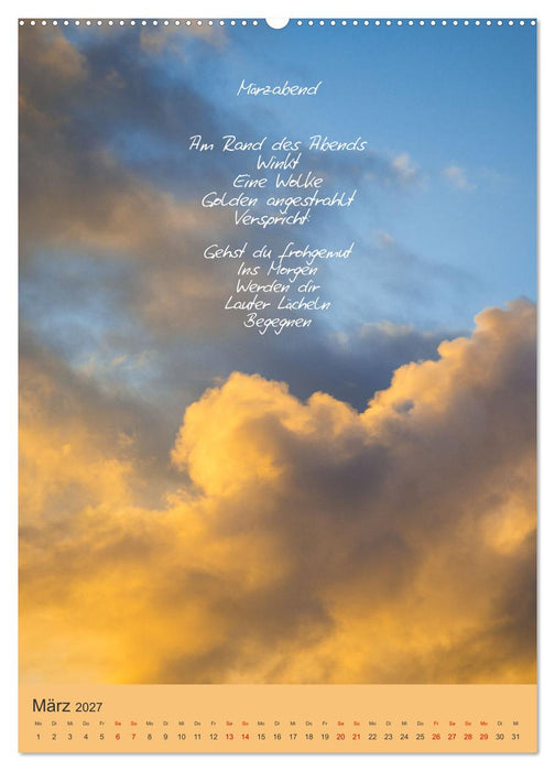 Himmlische Tage (CALVENDO Premium Wandkalender 2027)
