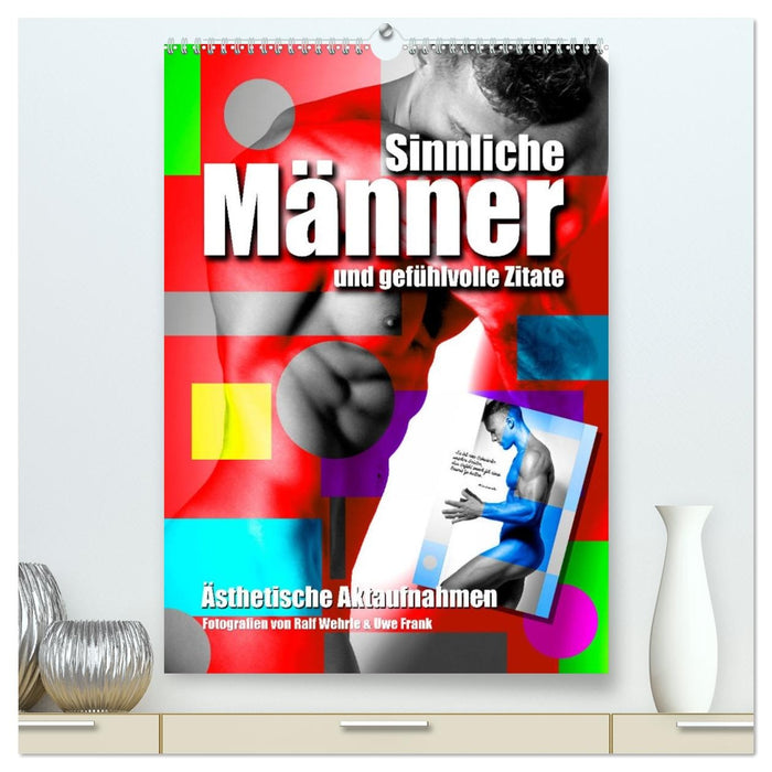 Männer und gefühlvolle Zitate (CALVENDO Premium Wandkalender 2027)