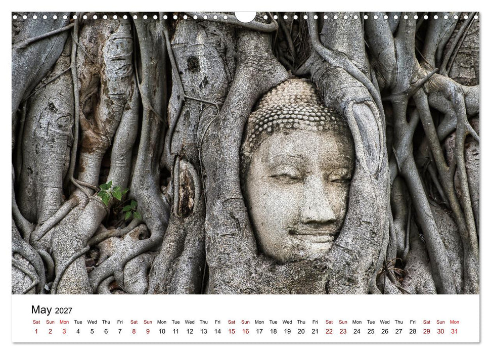Amazing visit to Thailand (CALVENDO Monthly Calendar 2027)