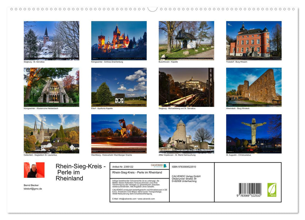 Rhein-Sieg-Kreis - Perle im Rheinland (CALVENDO Premium Wandkalender 2027)