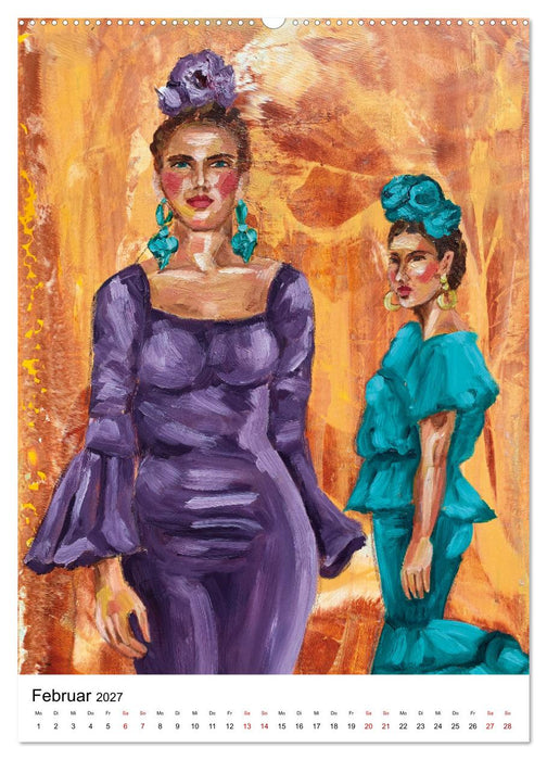 FLAMENCAS (CALVENDO Wandkalender 2027)
