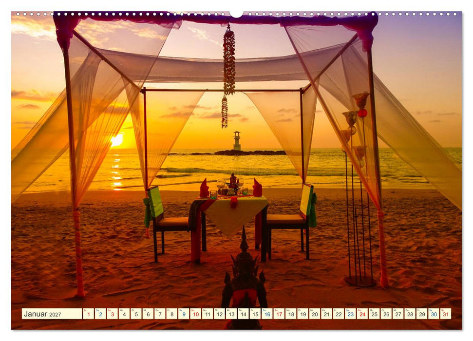 Sehnsucht nach Thailand (CALVENDO Premium Wandkalender 2027)