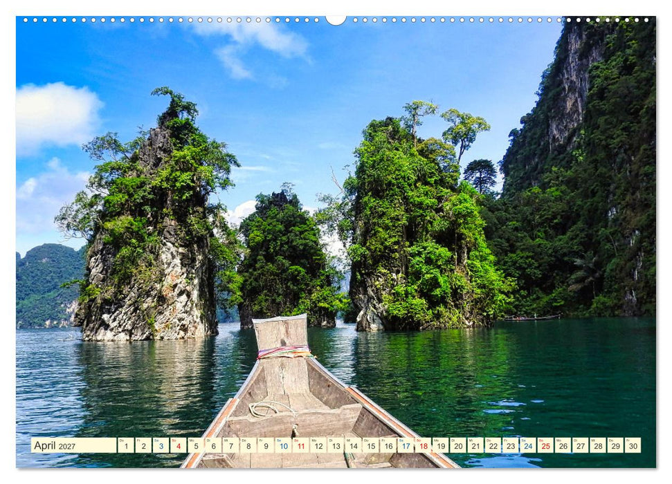 Sehnsucht nach Thailand (CALVENDO Premium Wandkalender 2027)