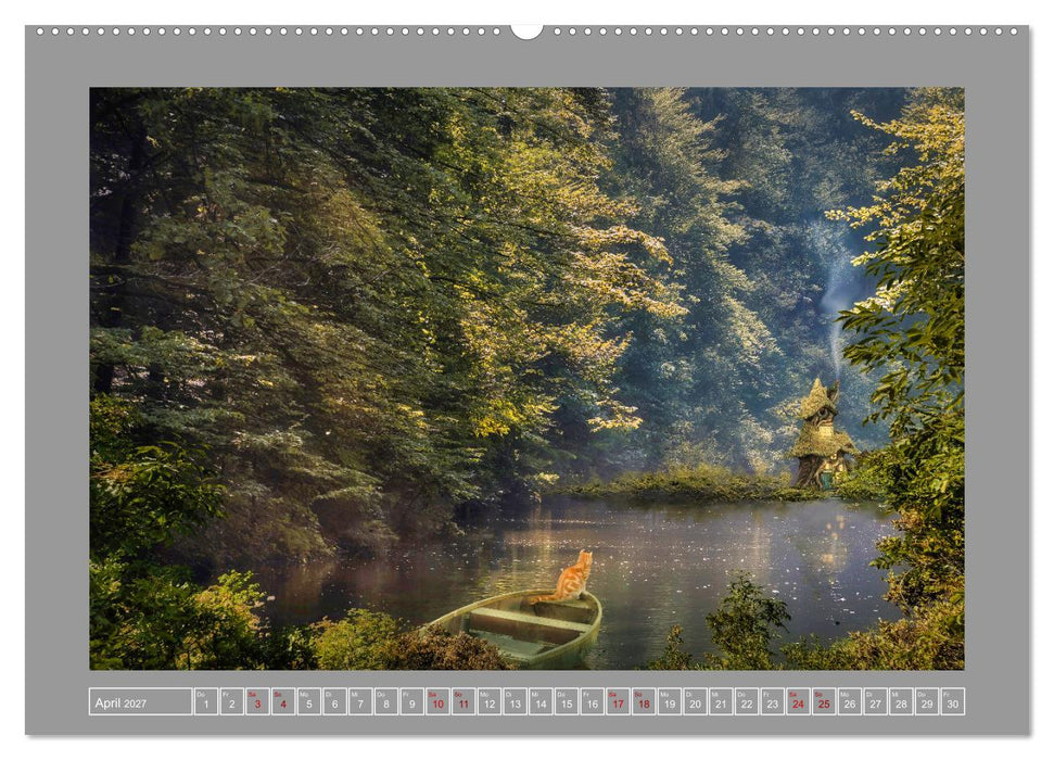 Kleine Streuner (CALVENDO Premium Wandkalender 2027)