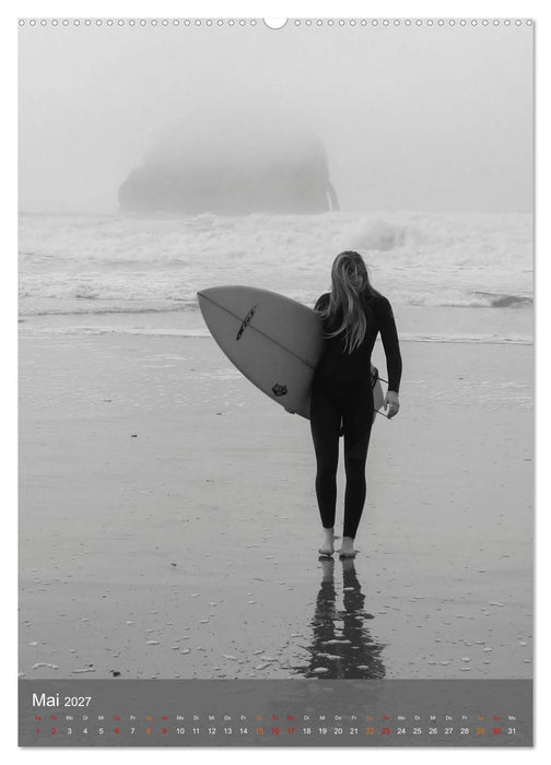 Surfen, Wind und Wellen (CALVENDO Premium Wandkalender 2027)