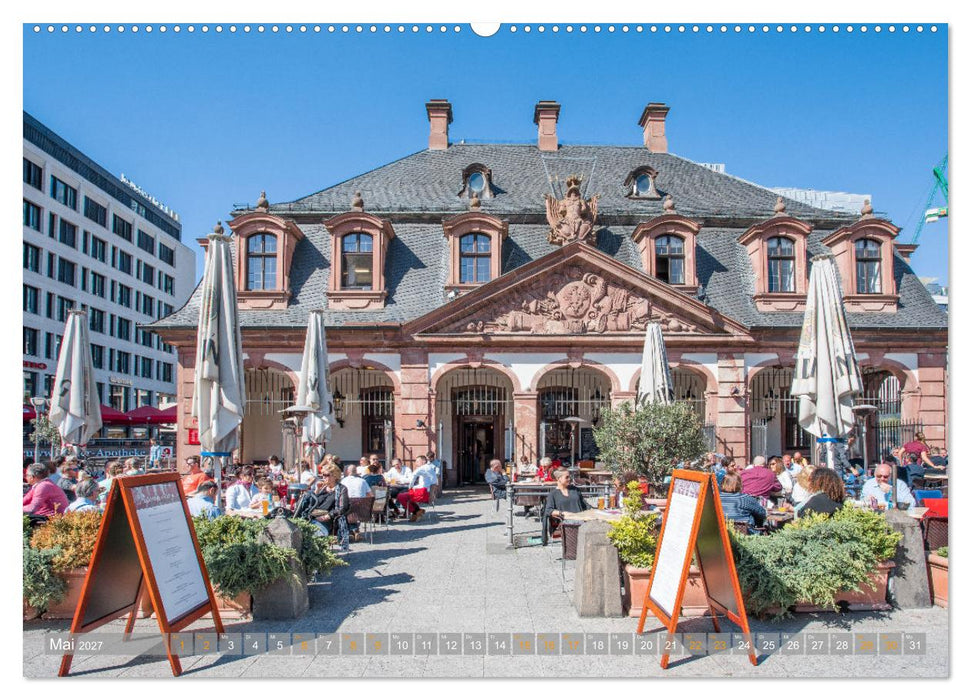 Frankfurt Mainhattan (CALVENDO Premium Wandkalender 2027)