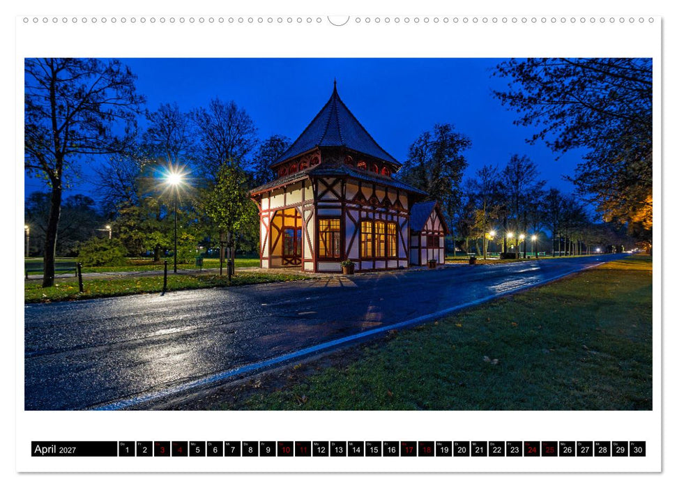 Magdeburg zur blauen Stunde (CALVENDO Wandkalender 2027)