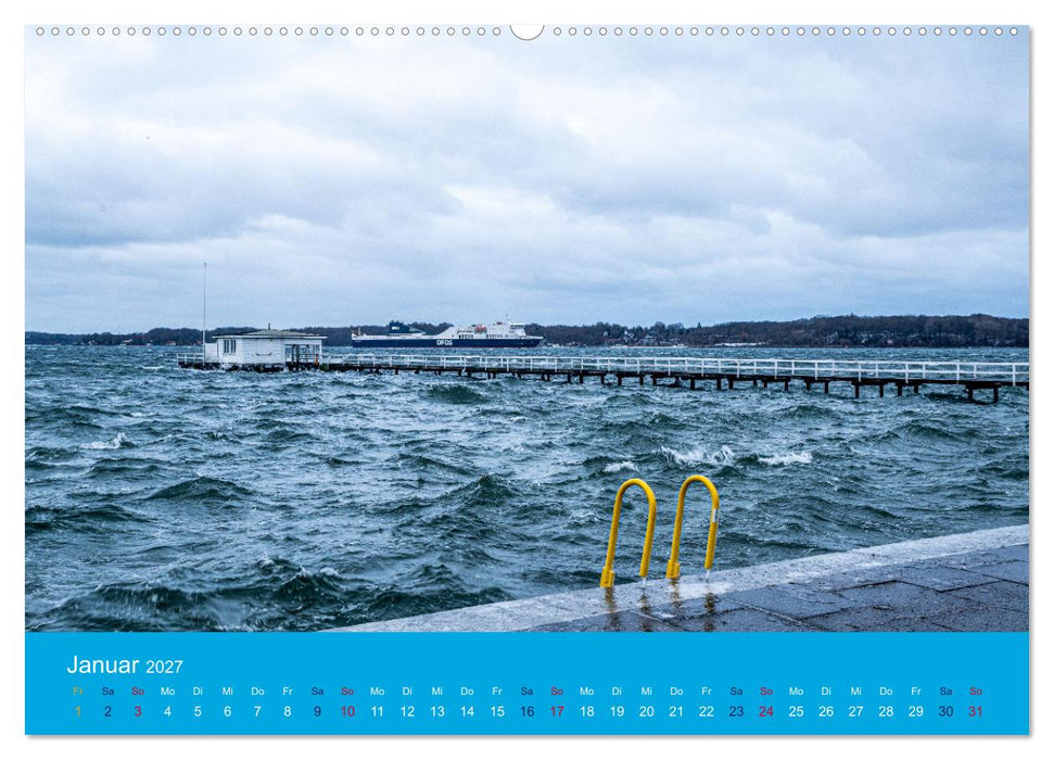 An der Kieler Förde (CALVENDO Wandkalender 2027)