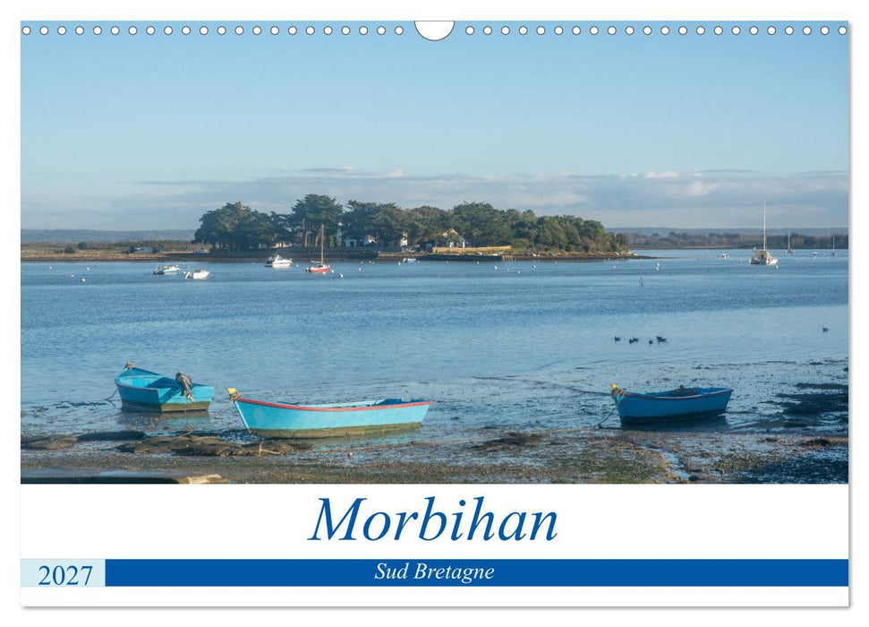 Morbihan, Sud Bretagne (CALVENDO Calendrier mensuel 2027)