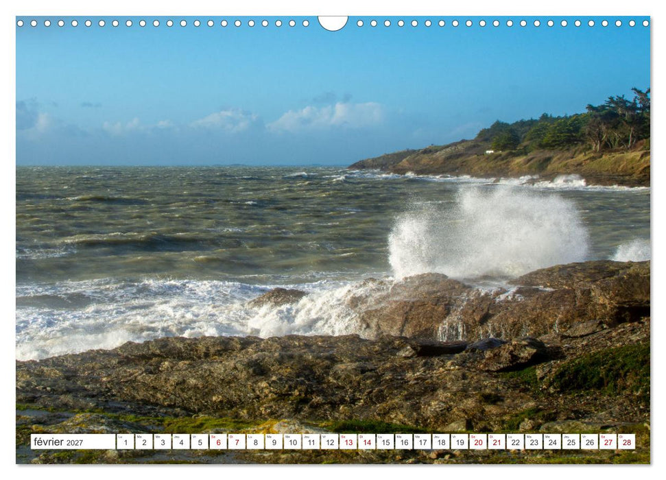 Morbihan, Sud Bretagne (CALVENDO Calendrier mensuel 2027)