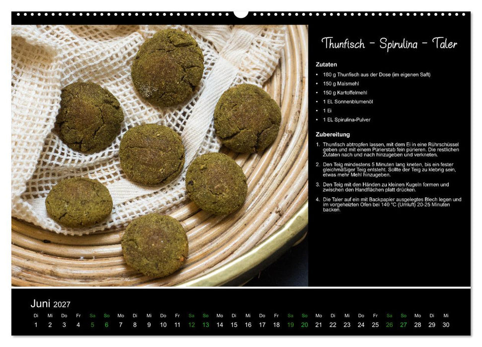 Hundekekse backen - Rezepte fürs ganze Jahr (CALVENDO Premium Wandkalender 2027)
