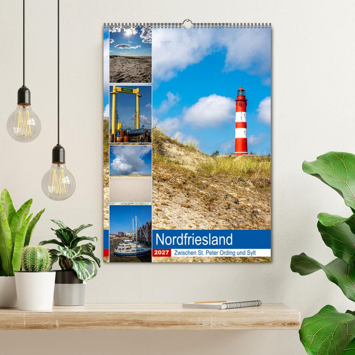 Nordfriesland, Zwischen St. Peter Ording und Sylt (CALVENDO Wandkalender 2027)