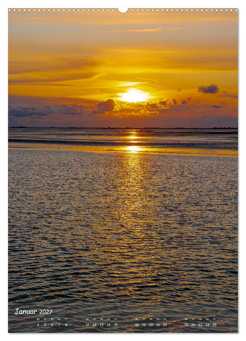 Nordfriesland, Zwischen St. Peter Ording und Sylt (CALVENDO Wandkalender 2027)