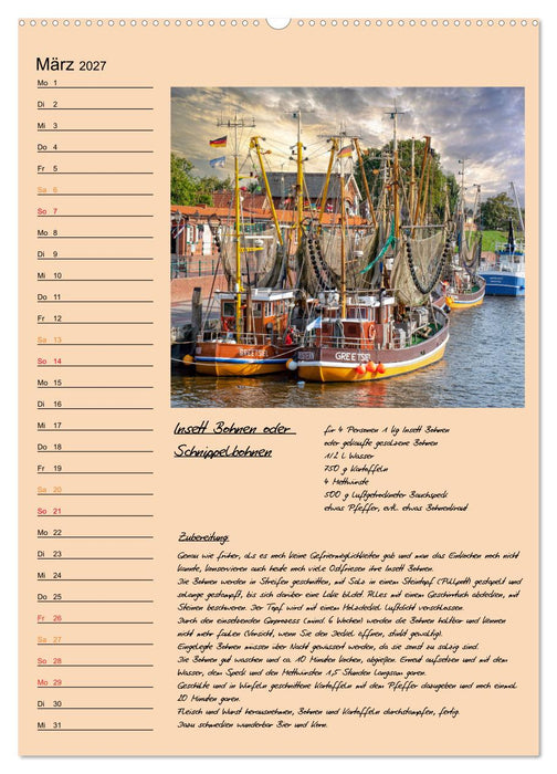 Ostfriesland - Appetit auf mehr (CALVENDO Wandkalender 2027)