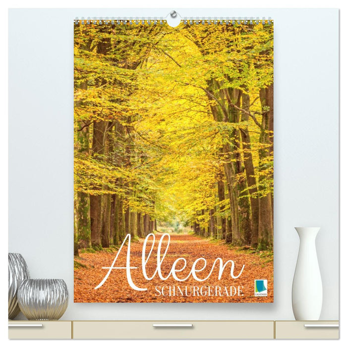 Alleen: Schnurgerade (CALVENDO Premium Wandkalender 2027)