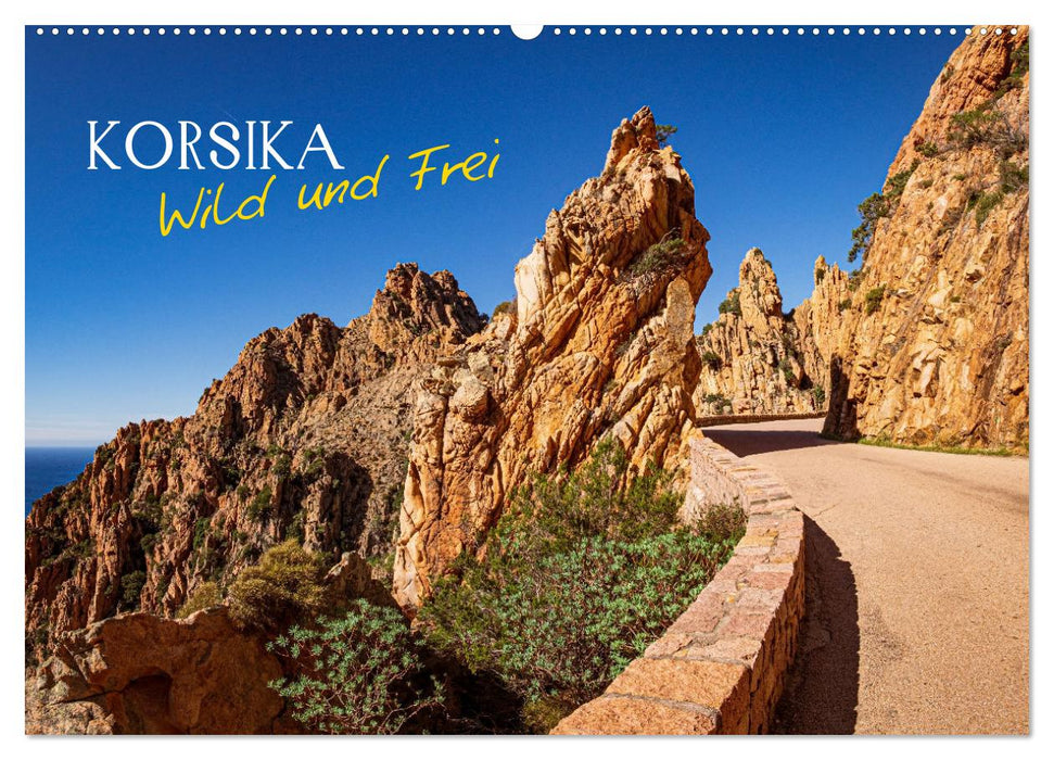 Korsika Wild und Frei (CALVENDO Wandkalender 2027)