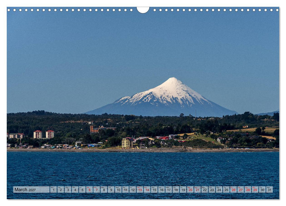 Southern Chile (CALVENDO Monthly Calendar 2027)