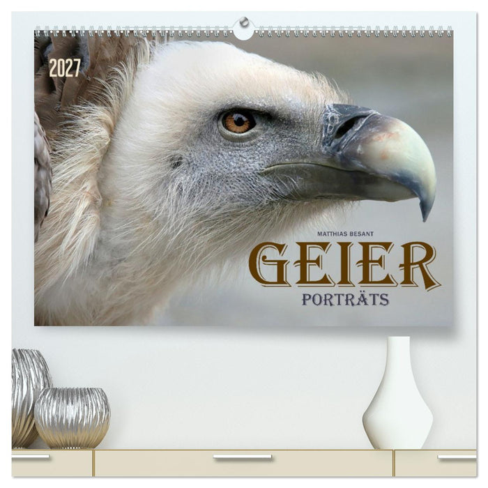 GEIERPORTRÄTS (CALVENDO Premium Wandkalender 2027)