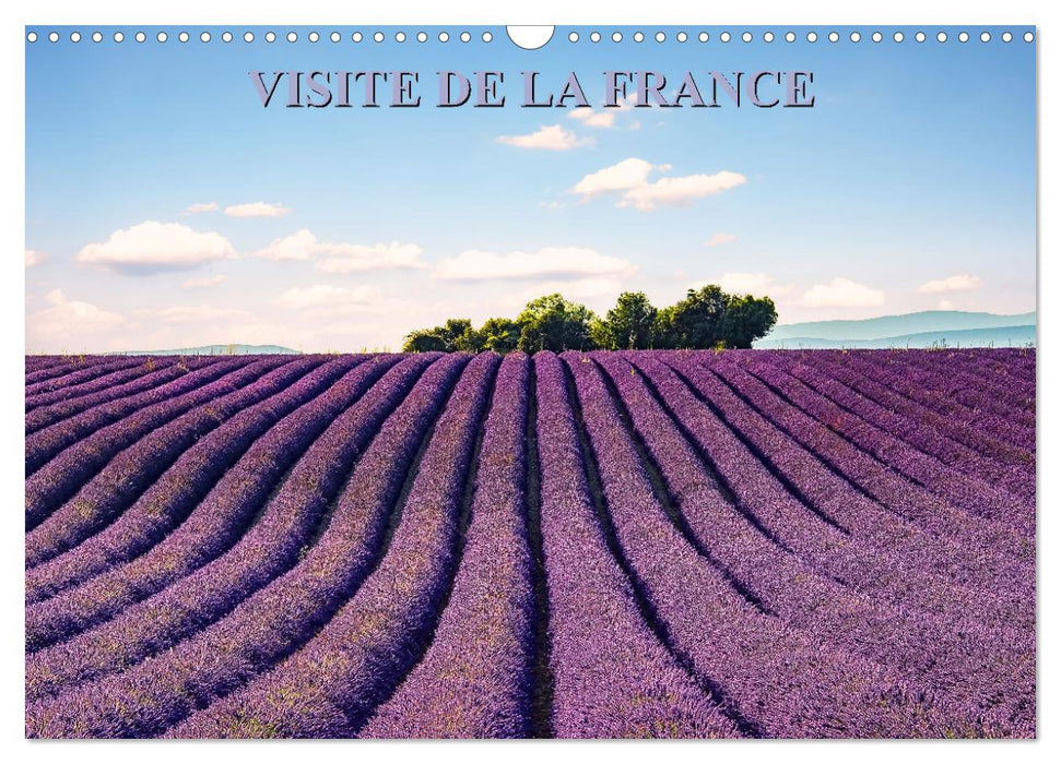 Visite de la France (CALVENDO Calendrier mensuel 2027)